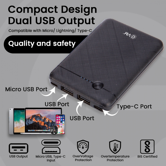 Mini Corporate Power Bank-Efficient And Portable Charging